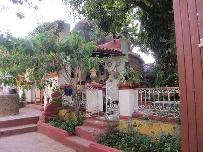 A view of one of the more upscale places